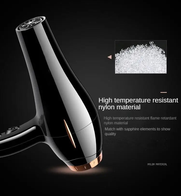 Sèche-Cheveux Ionique Professionnel – Séchage Rapide, Silencieux & Soin des Cheveux