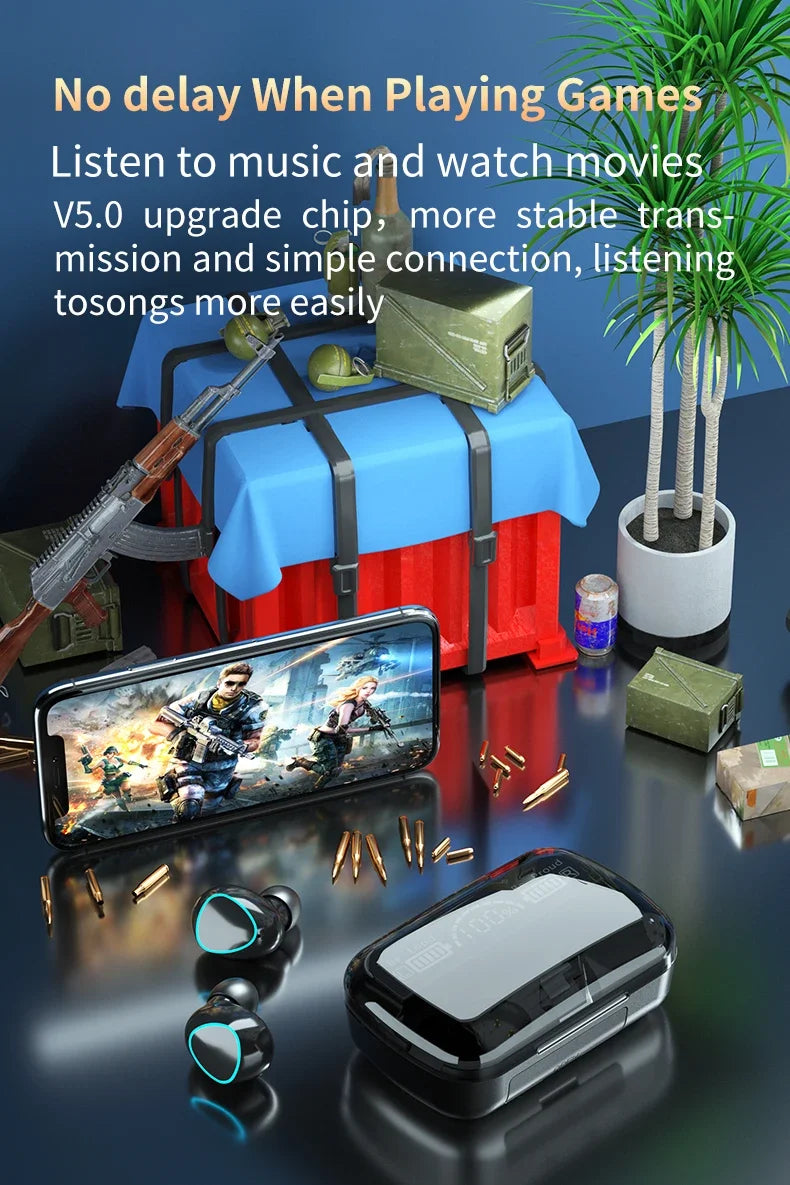 🎧 Écouteurs Sans Fil TWS M10 – Bluetooth 5.1