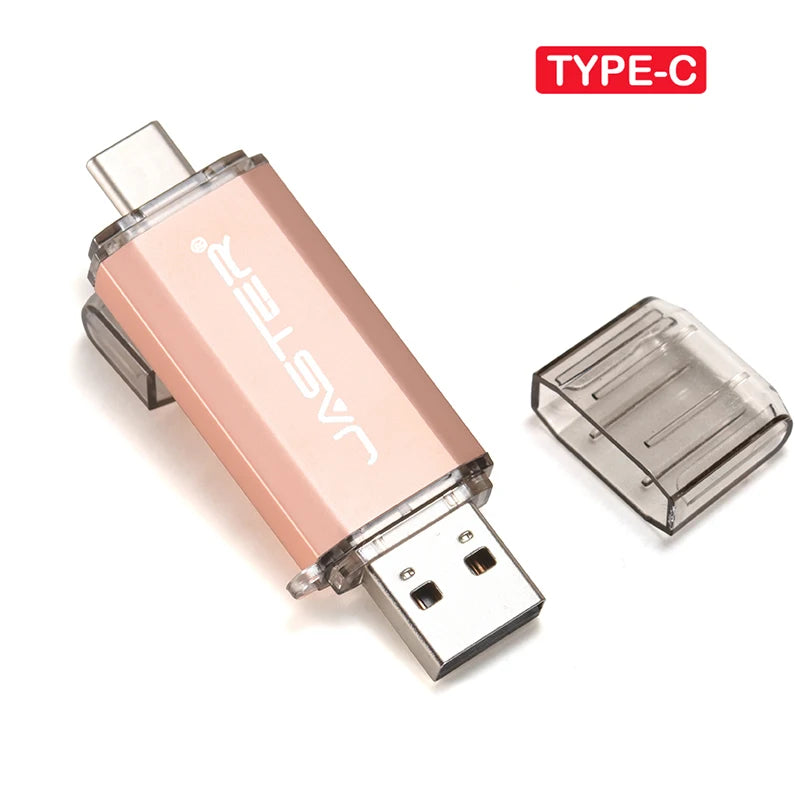 Clé USB JASTER Type-C OTG – Double Interface USB 2.0 & Type-C