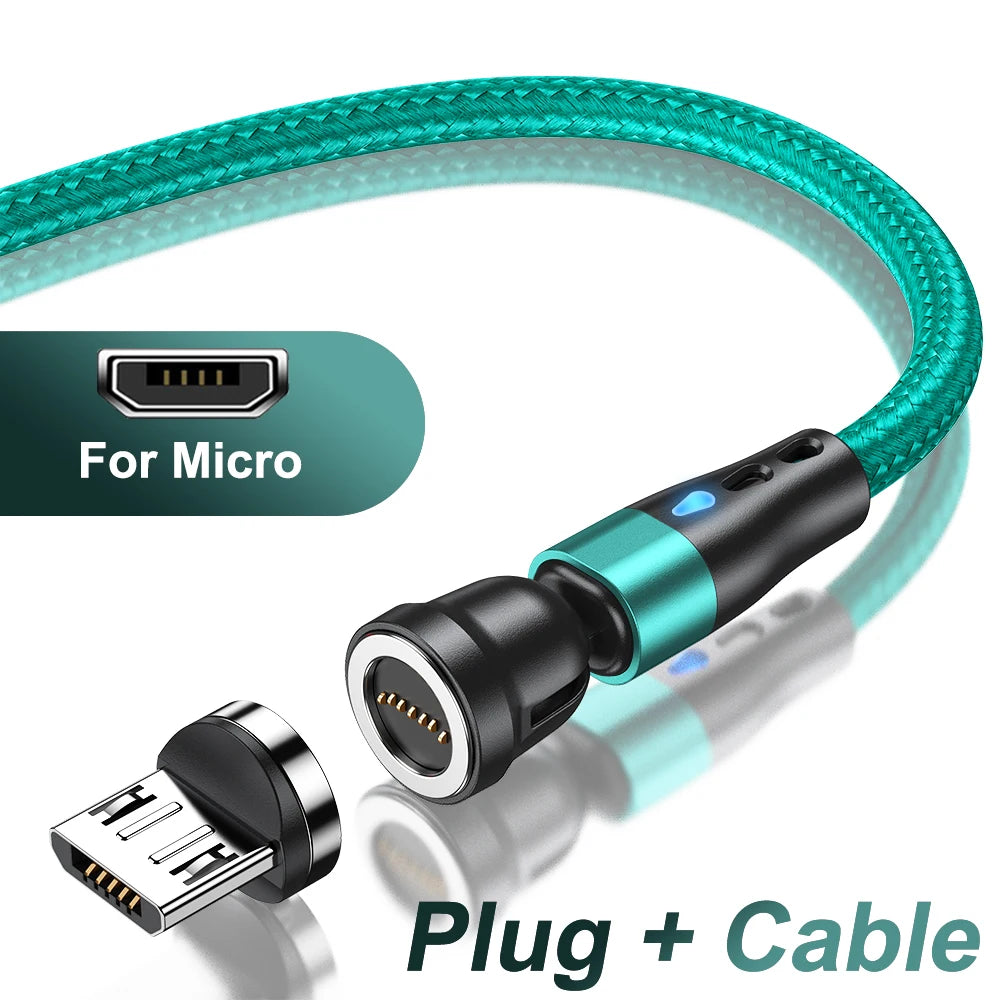 ⚡ Câble Magnétique 7 Broches – Charge Rapide & Connexion Intelligente