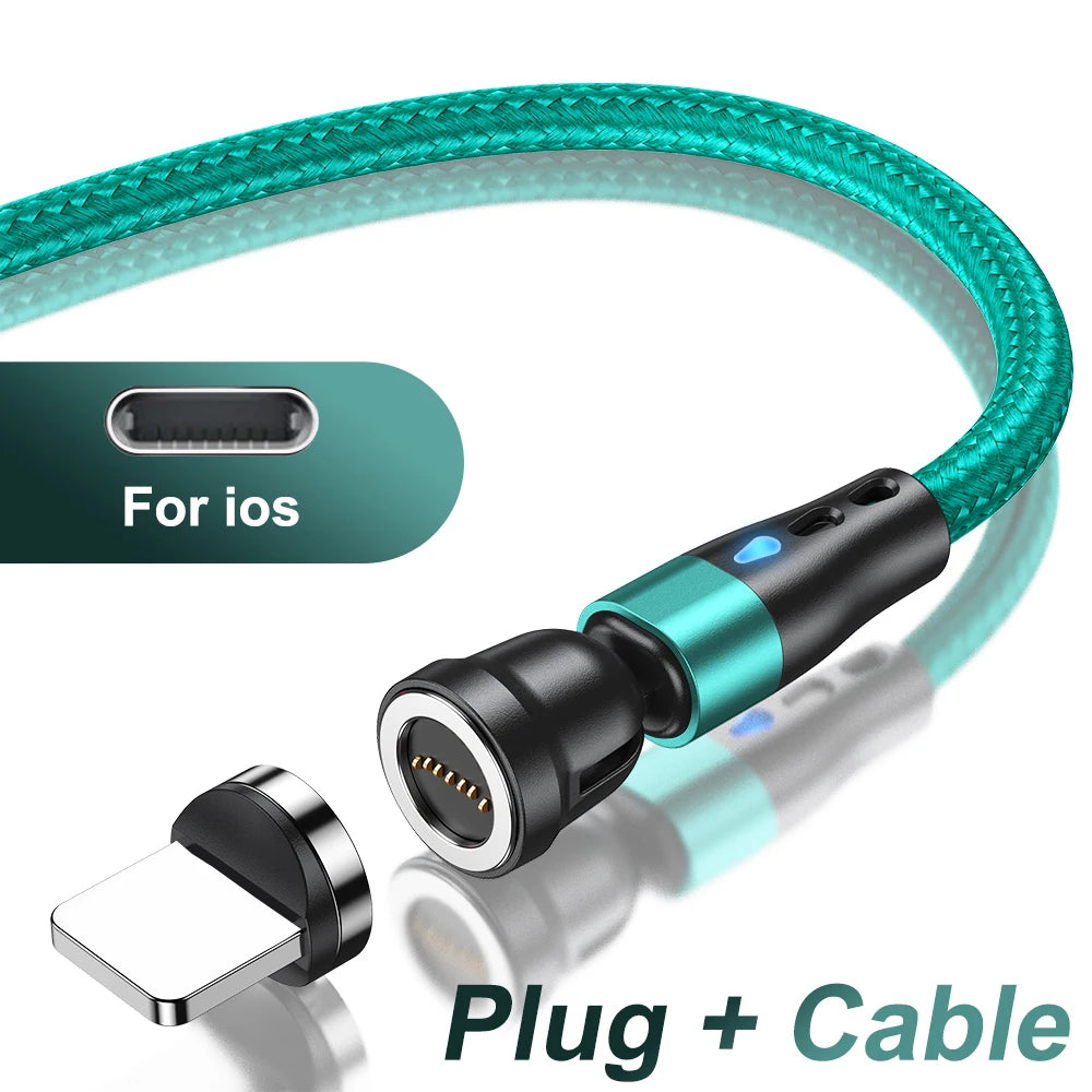 ⚡ Câble Magnétique 7 Broches – Charge Rapide & Connexion Intelligente