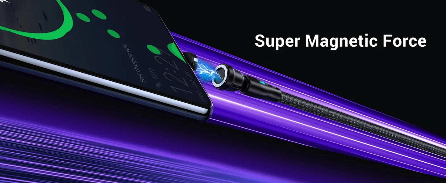 ⚡ Câble Magnétique 7 Broches – Charge Rapide & Connexion Intelligente