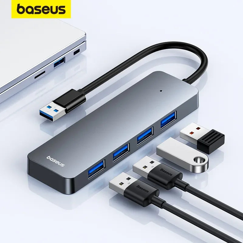 Hub USB 3.0 Baseus – 4 Ports Ultra-Rapides