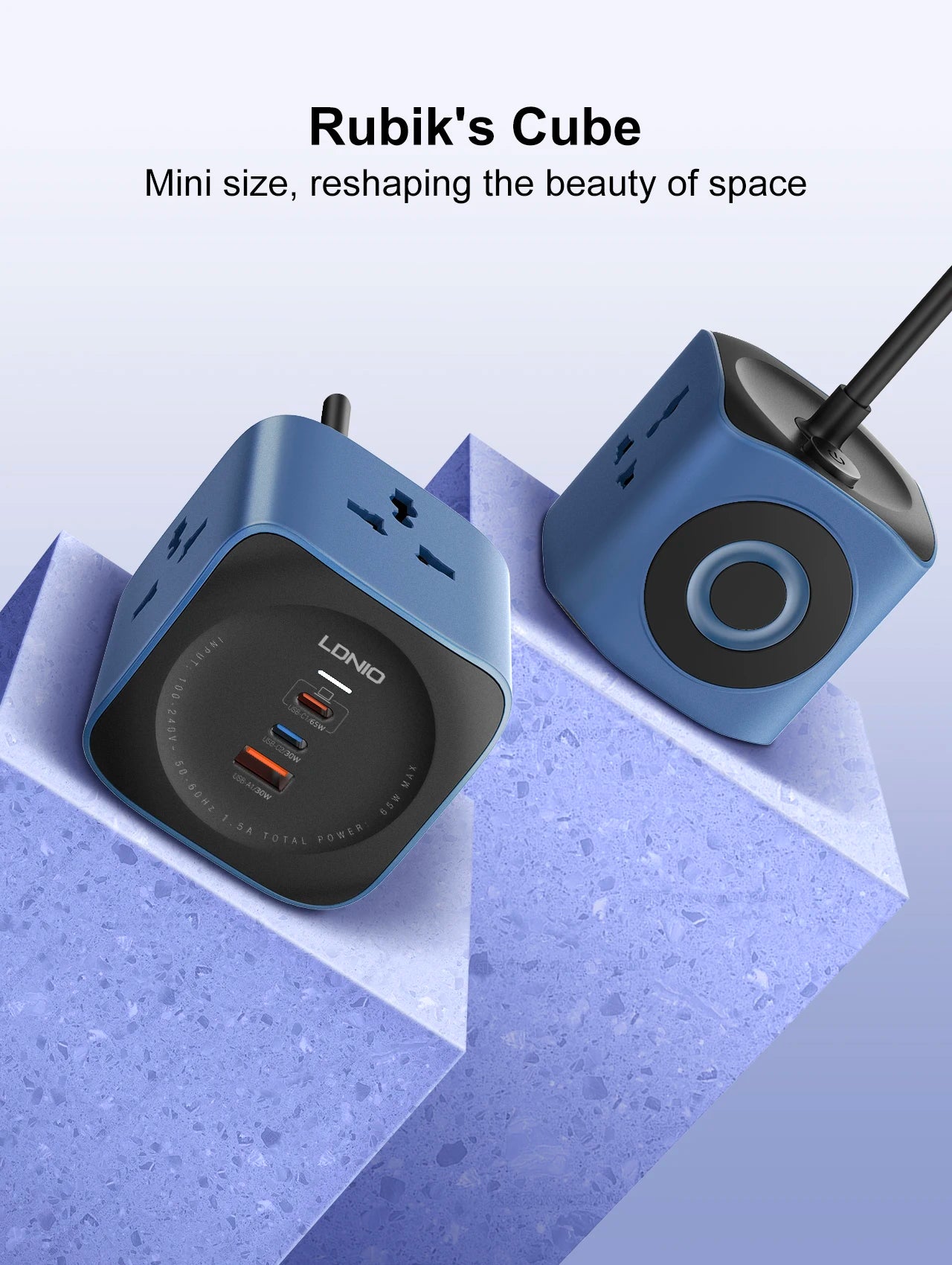 ⚡ Station de Charge Multifonction LDNIO Cube 65W