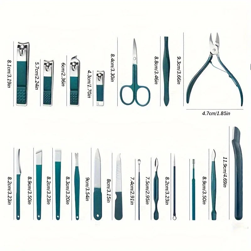 Kit de Manucure & Pédicure Professionnel