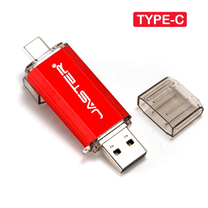 Clé USB JASTER Type-C OTG – Double Interface USB 2.0 & Type-C