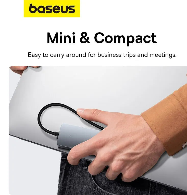 Hub USB 3.0 Baseus – 4 Ports Ultra-Rapides
