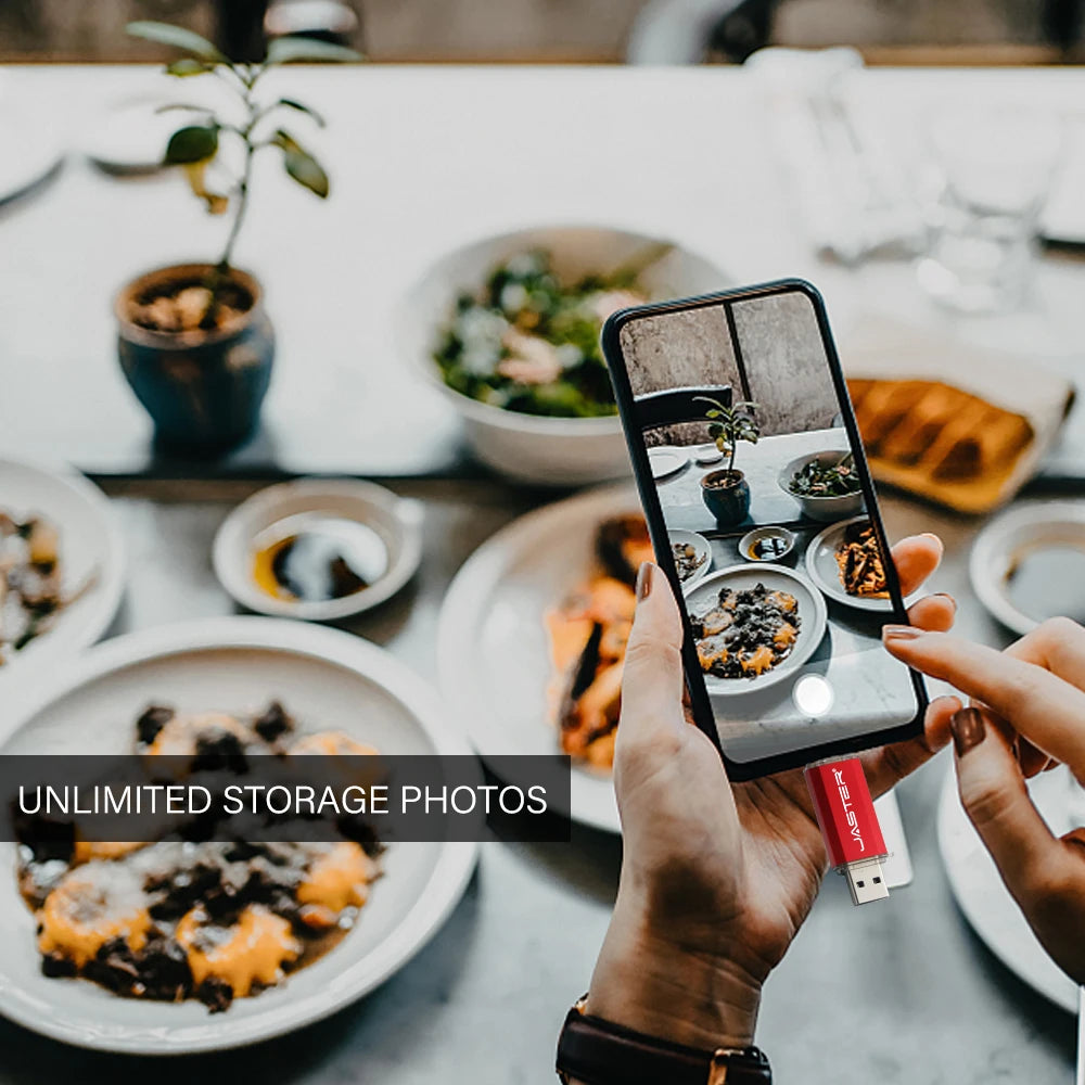 Clé USB JASTER Type-C OTG – Double Interface USB 2.0 & Type-C